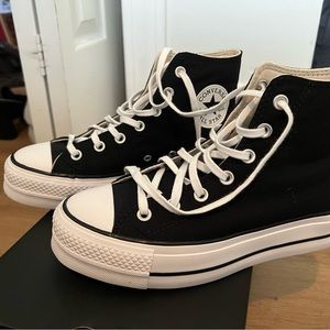 Converse CTAS lift Hi black (platform)